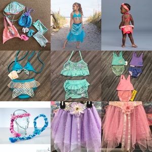 Mermaid kids clothing